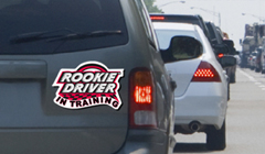 Rookie Driver In Training Signs Image